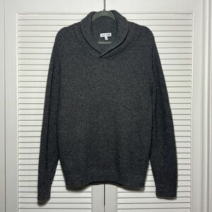 Peter Millar Yak/Cashmere/Wool Shawl Neck Pullover Sweater - Medium
